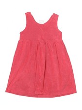 Stitchy Fish Girls Pink Dress 8