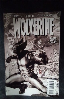 Wolverine #50 Black and White Cover 2007 Marvel Comics Comic Book 