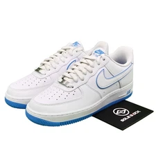 Nike Air Force 1 '07 Shoes White University Blue AF1 DV0788-101