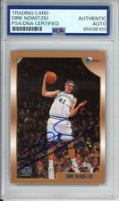 Dirk Nowitzki Autographs Cards and Photos for Panini 3