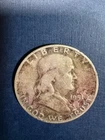 Ben Franklin Half Dollar Silver Toned 1951-D