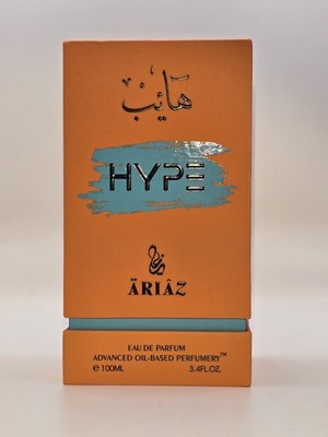 Hype By Ariaz Eau De Parfum 3.4 Oz Advanced Oil Based Perfumery - BNIB No Seal