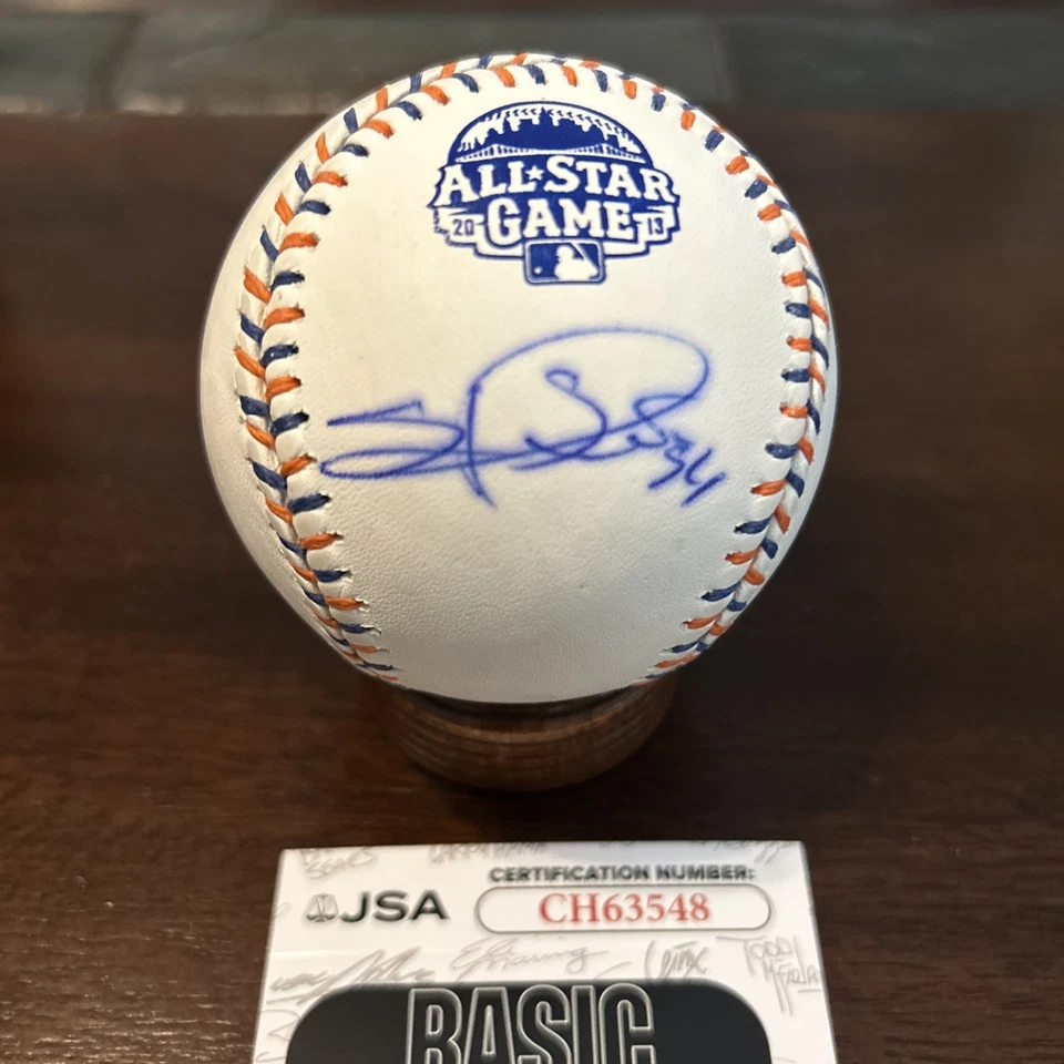 Béisbol All Star 2013 firmado por Sergio Romo. JSA Foto 2 de 4