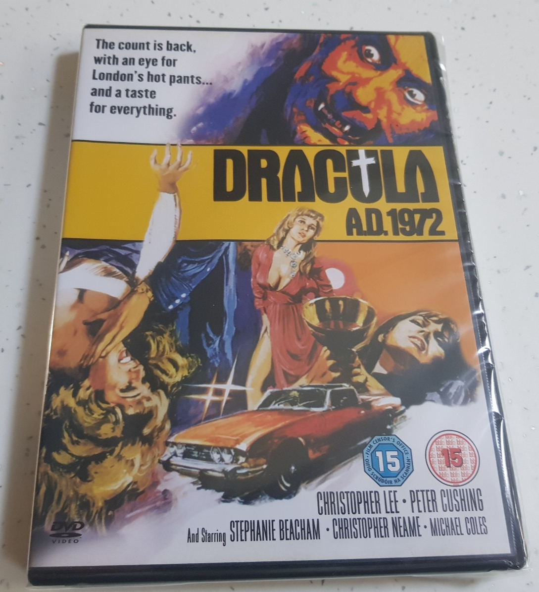 Dracula A.D 1972   -  DVD  -   New & Sealed