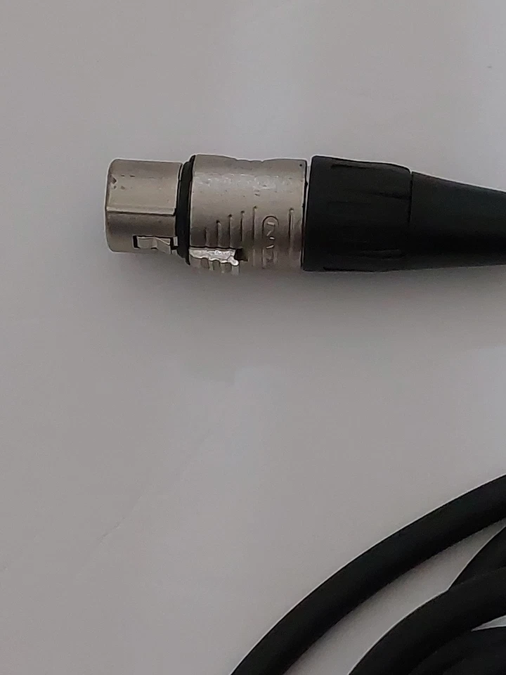 Cable Livewire Advantage 20 pies 1/4" TRS macho a XLR hembra - negro - probado Foto 2 de 4