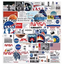10 pc NASA Sticker Set Collectible Stickers ST4