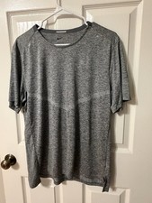 Nike Men's Dri-FIT Rise 365 Running Top CZ9184-084 Black/Heather Size Medium