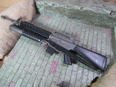 1/6 scale GI Joe US M16A2 M203 grenade launcher #c48ffb | eBay