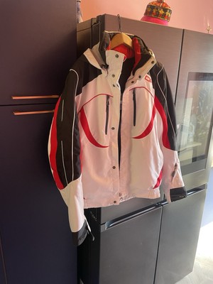 Ski Snowboard Jacke DKB FOR AKLCTIVE USE ONLY Gr. 50 (L) weiß/rot UVP 850£ 