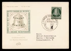 DR WHO 1953 GERMANY FDC BERLIN BELL FIDACOS CACHET M77170