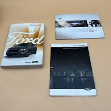 2018 Ford Fusion Owners Manual,quick Reference Guide, Ford Warranty Guide