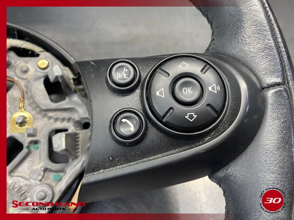 Volante Mini Cooper F56 F57 2014-2020 cuero negro OEM Foto 4 de 4