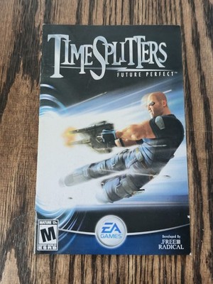 Time Splitters Future Perfect Playstation 2 PS2 Instruction Manual Only