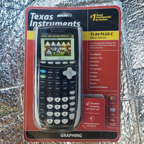 Texas Instruments TI-84 Plus C Silver Edition Graphing Calculator - New - Picture 3 of 12