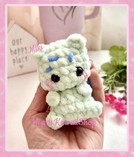 MADE 2 ORDER: Baby Bulbasaur / Ivysaur MIX Crochet Amigurumi Toy, Pokemon Plush
