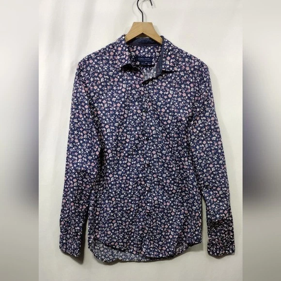 Zara Men Floral Star Skeleton Button Shirt Mens M Blue Artsy Bobo Retro Y2K
Opens in a new window or