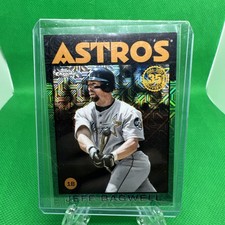 2021 Topps - JEFF BAGWELL - Silver Pack Green MOJOChrome  86C-32 ASTROS 93/99