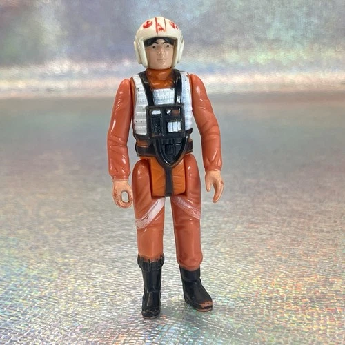 Vintage 1978 Kenner Star Wars Figure Lot Luke Skywalker X-Wing Pilot Hong Kong