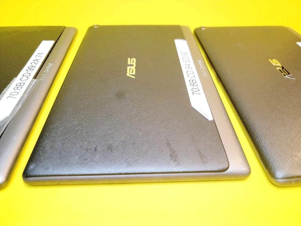 LOT OF 3 DEFECTIVE ASUS ZENPAD 8 ANDROID TABLET TOUCHSCREEN BLUETOOTH WIFI BLACK - Image 4 of 4