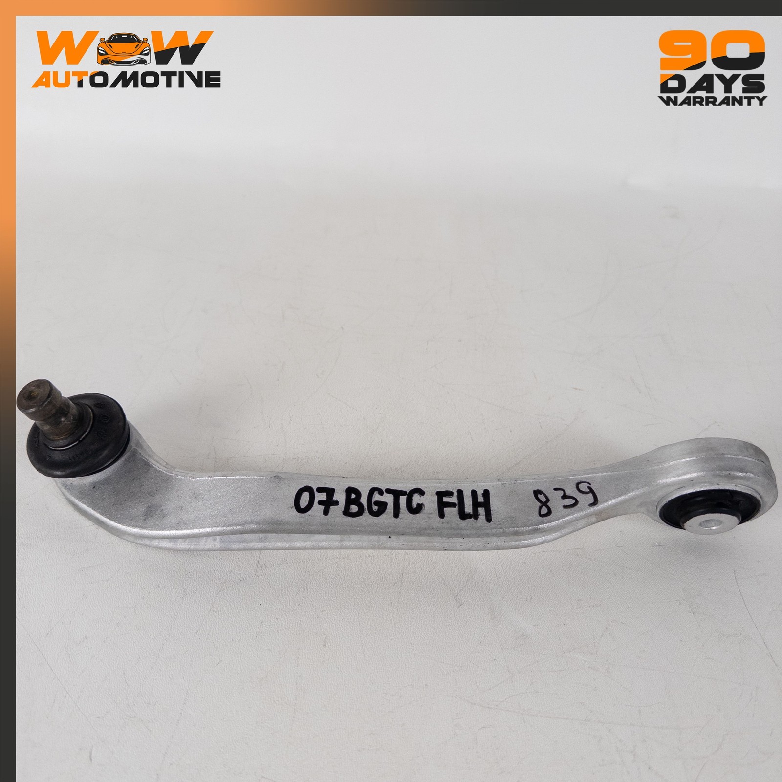 04-19 BENTLEY CONTINENTAL GTC GT FRONT LEFT DRIVER SIDE UPPER CONTROL ARM OEM