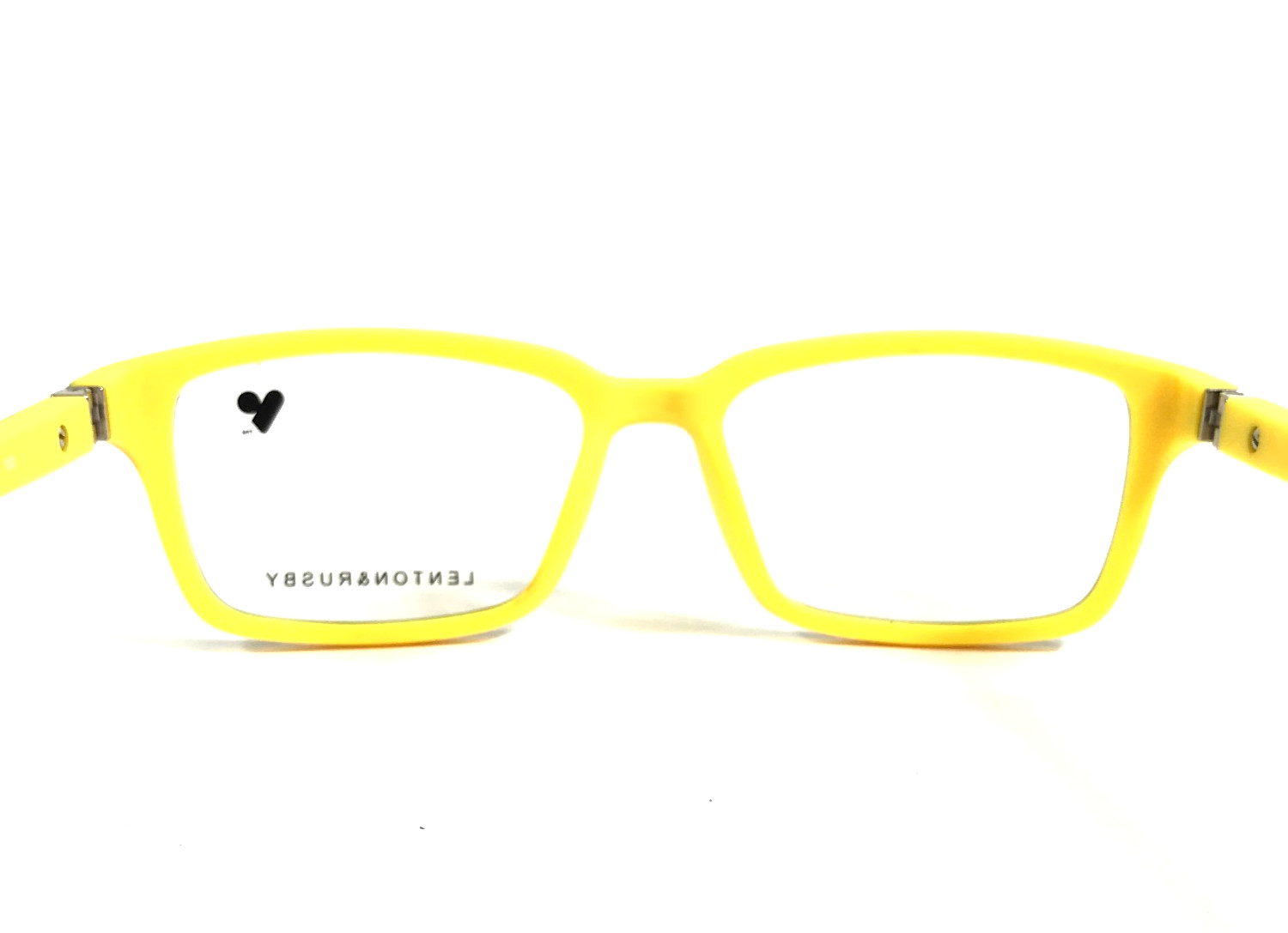 Lenton & Rusby Kids Eyeglasses Frame LRK4501 001 BLACK Yellow Full Rim 49-15-135