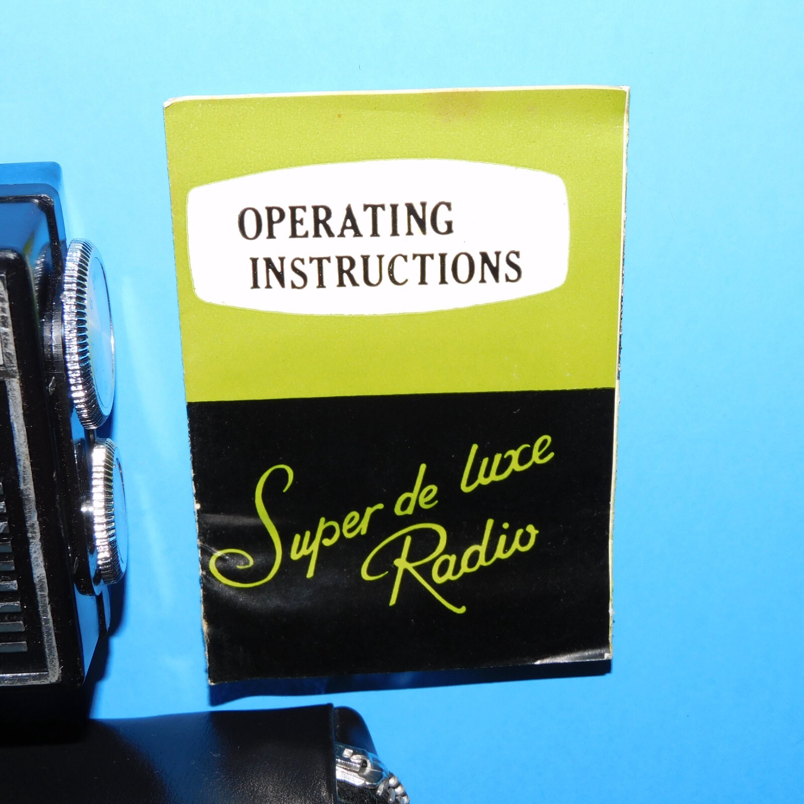 1960'S ALARON MODEL B-77 SOLID STATE RADIO w/ CASE & PAPERWORK!!!! | eBay