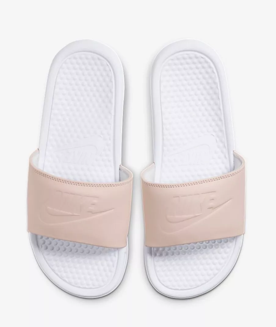 Nike Benassi JDI One of One Slide Womens Sandals Pink White CW5823 100 Size 11