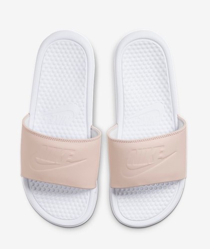 Nike Benassi JDI One of One Slide Womens Sandals Pink White CW5823 100 Size 11