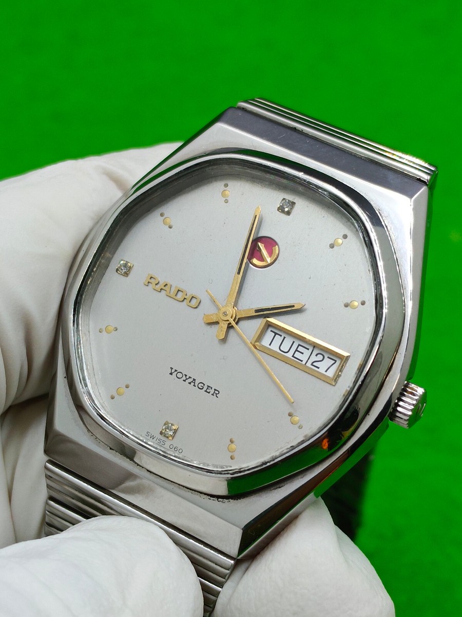 RADO Voyager 自動巻き腕時計 シルバー RADO Voyager 自動巻き腕時計 シルバー Rado voyager watch 17 - Gem