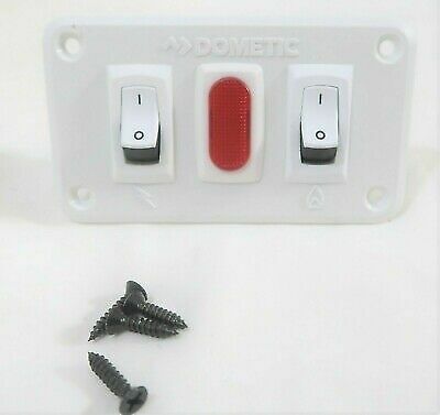 American Motorhome RV Atwood Water Heater Gas + Electric On\Off Switch White