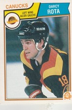 FREE SHIPPING-MINT-1983-84 (CANUCKS) O-Pee-Chee #358 Darcy Rota