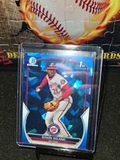 2023 Bowman Chrome Sapphire Edwin Solano 1st #BCP-169 Nationals