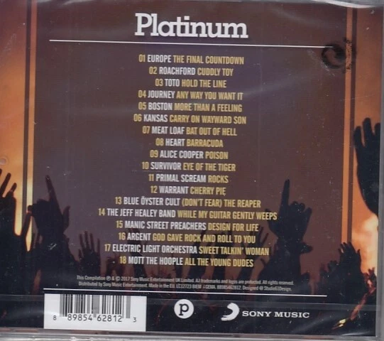 Platinum Rock - Various Artists CD NEU/OVP - Bild 2 von 2