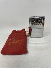 Vintage Jon-E Hand Warmer Aladdin Labs Minneapolis W/Bag 3.5”