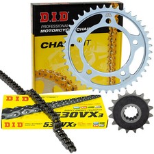 Kettensatz X-Ringkette DID 530VX3 für Honda CBF 1000 F FA SC64 CBF1000 2010-2016