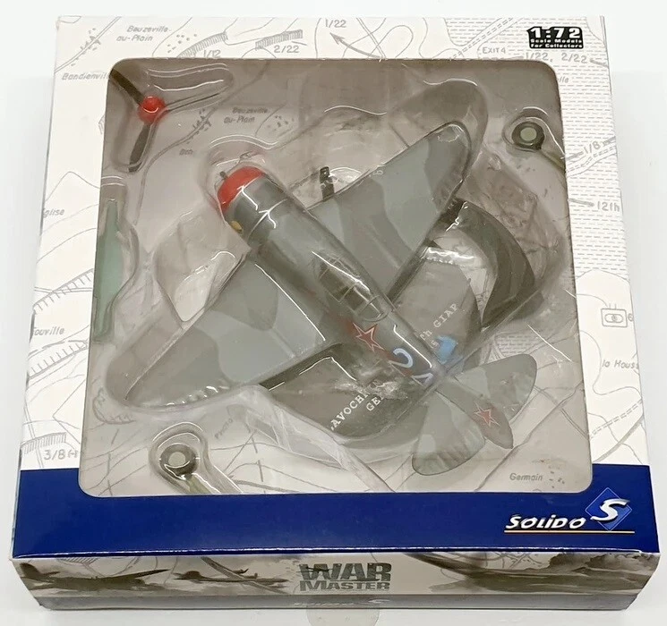 SOLIDO WAR MASTER 1:72 AEREO LAVOCHKIN LA-7 9th GIAP GERMANIA (1945) S7200008 - Immagine 4 di 4