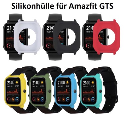 Case Hülle für Xiaomi Amazfit GTS Huami Original Fallschutz Silikon alle Farben