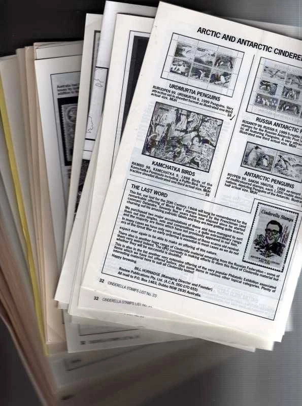 Cinderella Price Lists of Bill Hornadge 1990-2000 860pp fully searchable CD - Image 2 of 4