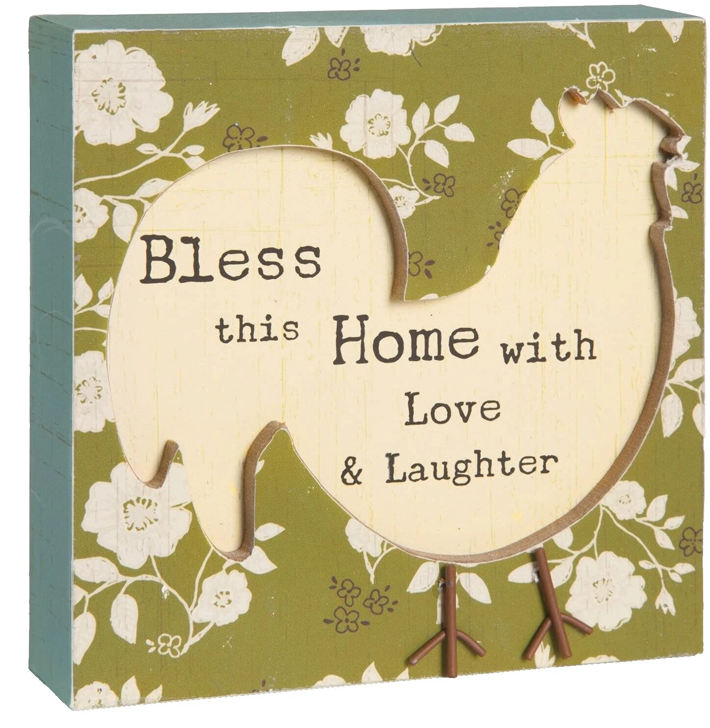 Hanging Floral Home Décor Plaques & Signs