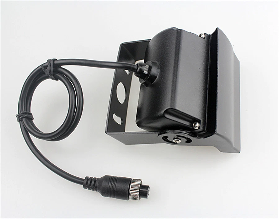 Cámara de visión trasera impermeable 170° gran angular camión autobús con 18 luces Foto 2 de 4