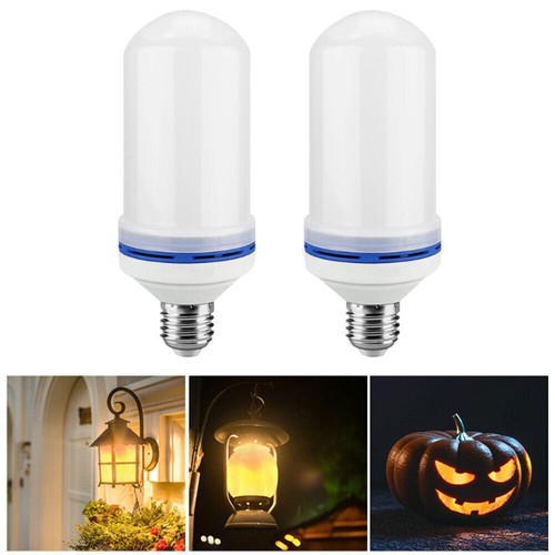 E 27 LED Licht Fackel Feuer Lampe Flammen Effekt Glühbirne Flacker Birne Deko - Bild 17 von 18