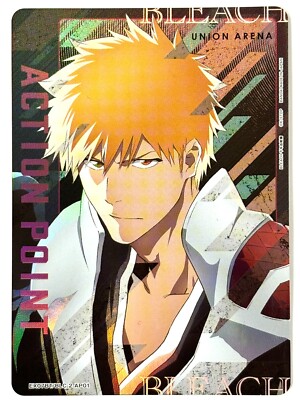 UNION ARENA Card Ichigo Kurosaki EX07BT/BLC-2-AP01 Action Point