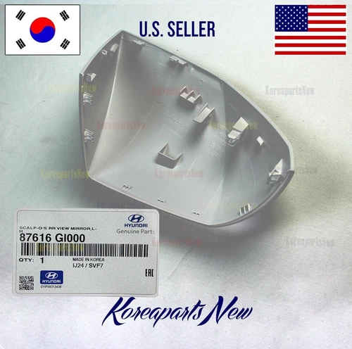 View Mirror Scalp LED Cover Cap Left DRIVER Side ⭐OEM⭐ Hyundai Ioniq-5 2022-2025