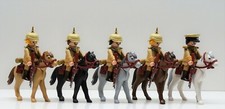 PREUSSEN GARDE REITER OFFIZIER BEIGE Playmobil zu Prussian Pferde WW Custom RAR