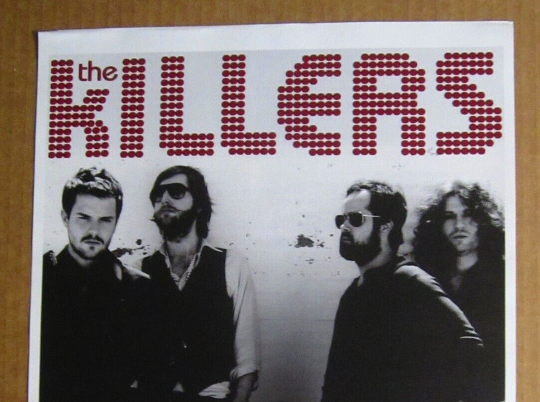 Killers Poster 2007 Original Concert Show Flyer | eBay