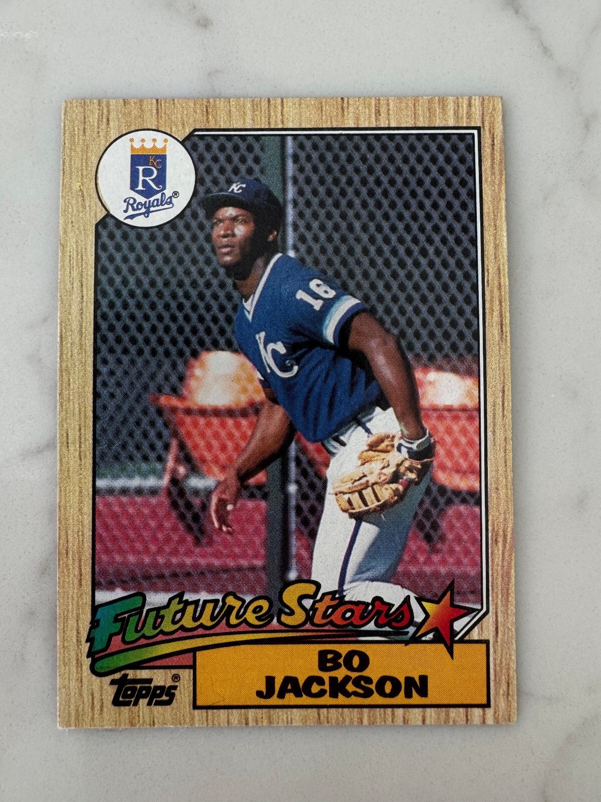 1987 Topps #170 Bo Jackson - Future Stars - Rookie Card RC