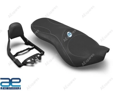 Deluxe Touring Double Siège & Dossier Kit Pour Royal Enfield Super Meteor 650cc - Photo 1/4