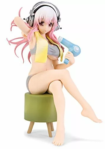 Figura especial Super Sonico Sonico-chan cobertura basada en la vida (Ofuroagari) - Imagen 1 de 1