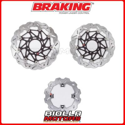 BRAKE DISC KIT BRAKING MV AGUSTA RUSH 1000 2020 - 2021 FRONT + REAR 