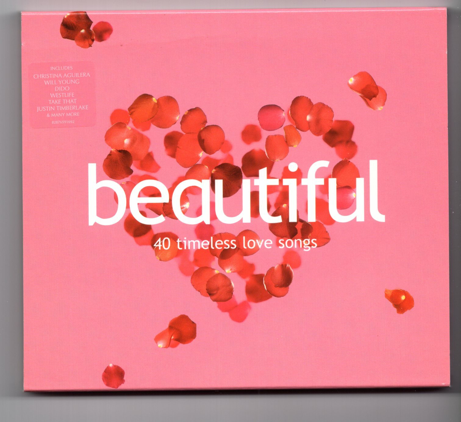(JO730) Beautiful, 40 Timeless Love Songs, various artists - 2004 double CD